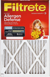 Filtrete 9822-2PK-HDW Washable Air Filter, 30 in L, 20 in W, 90 % Filter Efficiency, White